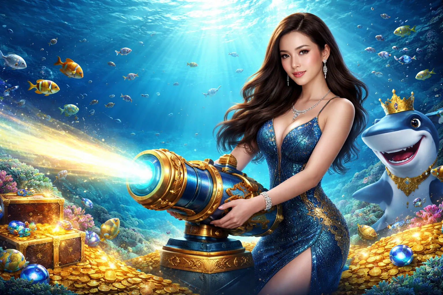 Hình ảnh chính về mẹo chơi game bắn cá tại 2king88