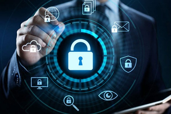 Biểu tượng lá chắn bảo mật kỹ thuật số cho tài khoản 2king88